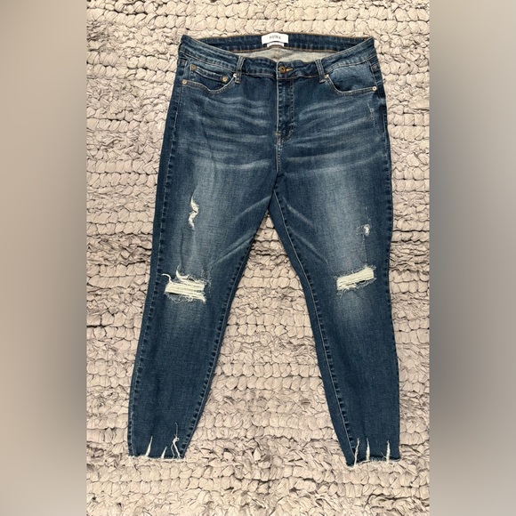 Pistola lanissa distressed raw hem denim - Picture 3 of 7